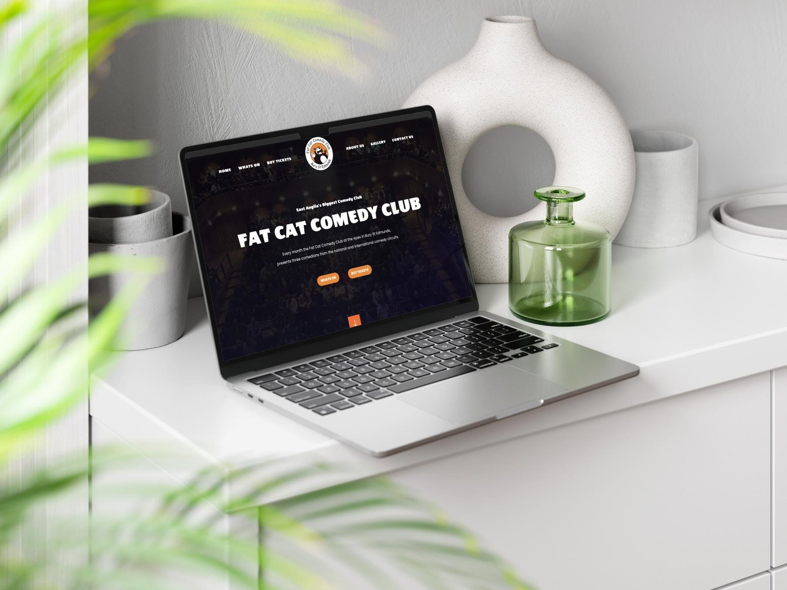 Fat Cat Comedy Club Website